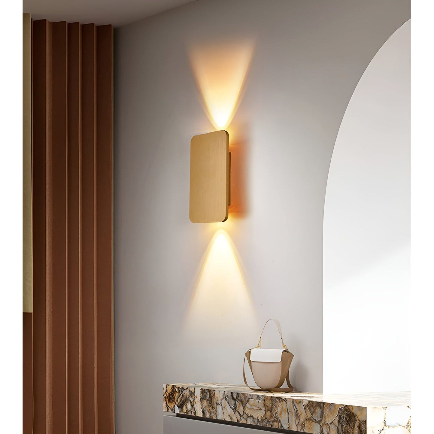 Vivolux | Licht - Moderne rechteckige LED-Treppenhausleuchte