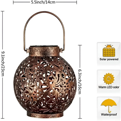 Vivolux | SolarGlow - Vintage Solar-powered Outdoor Light - Waterproof Outdoor Light