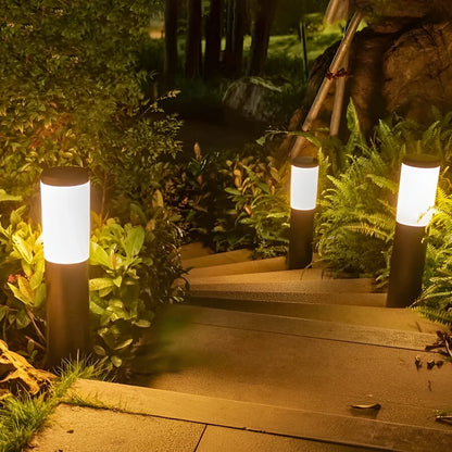 Vivolux | SolarShimmer - Edelstahl-Solar-Post-Leuchten Außenlampe