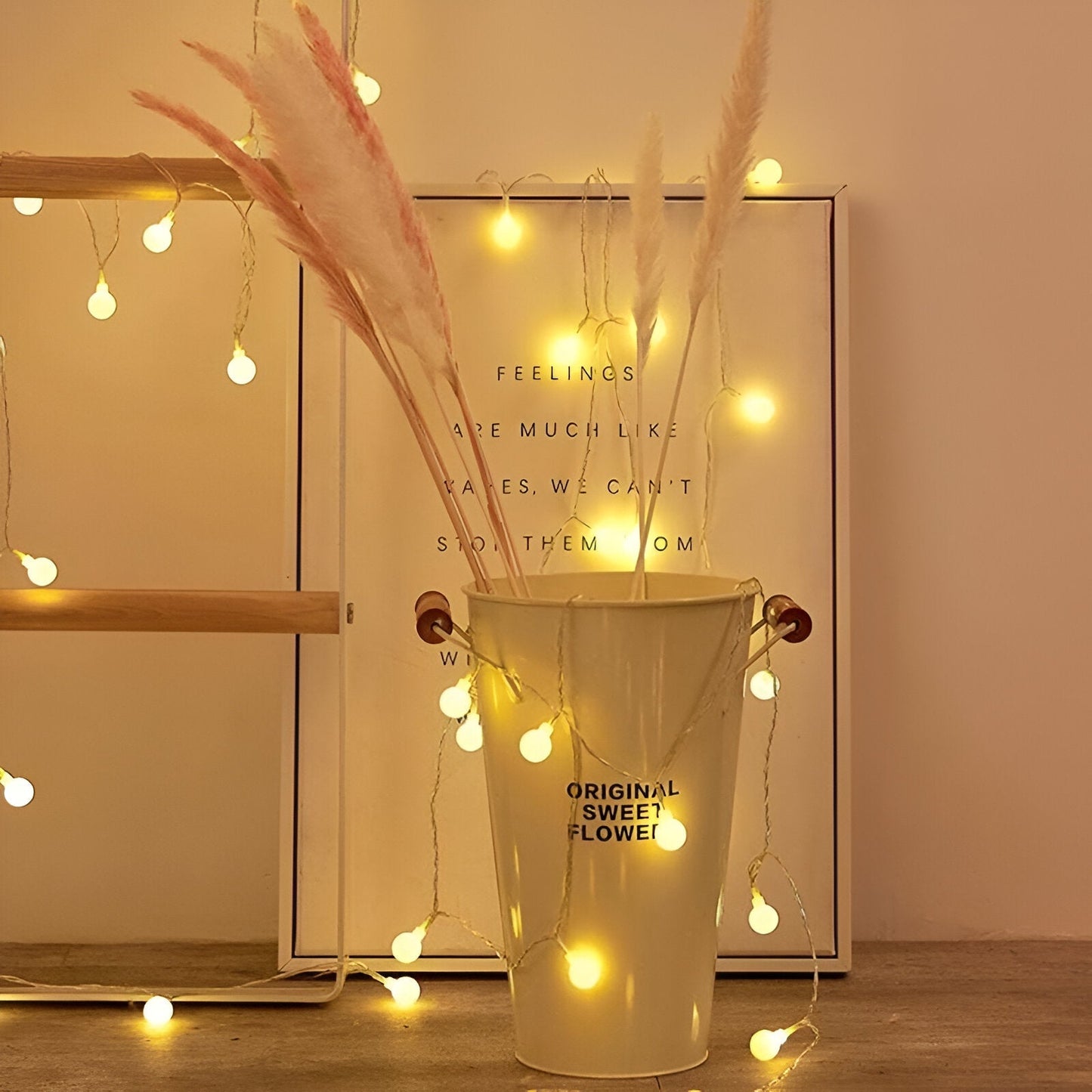 Vivolux | Sparkle Lichterkette - Dekorative Kugel, Blumen, Stern, Schneeflocke LED Lichterkette