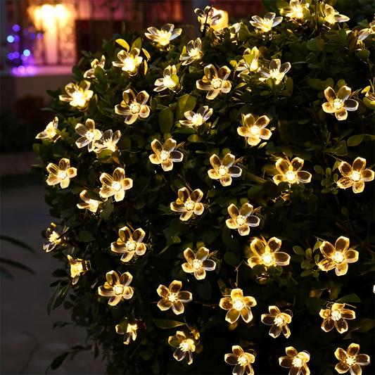 Vivolux | Sparkle Lichterkette - Dekorative Kugel, Blumen, Stern, Schneeflocke LED Lichterkette