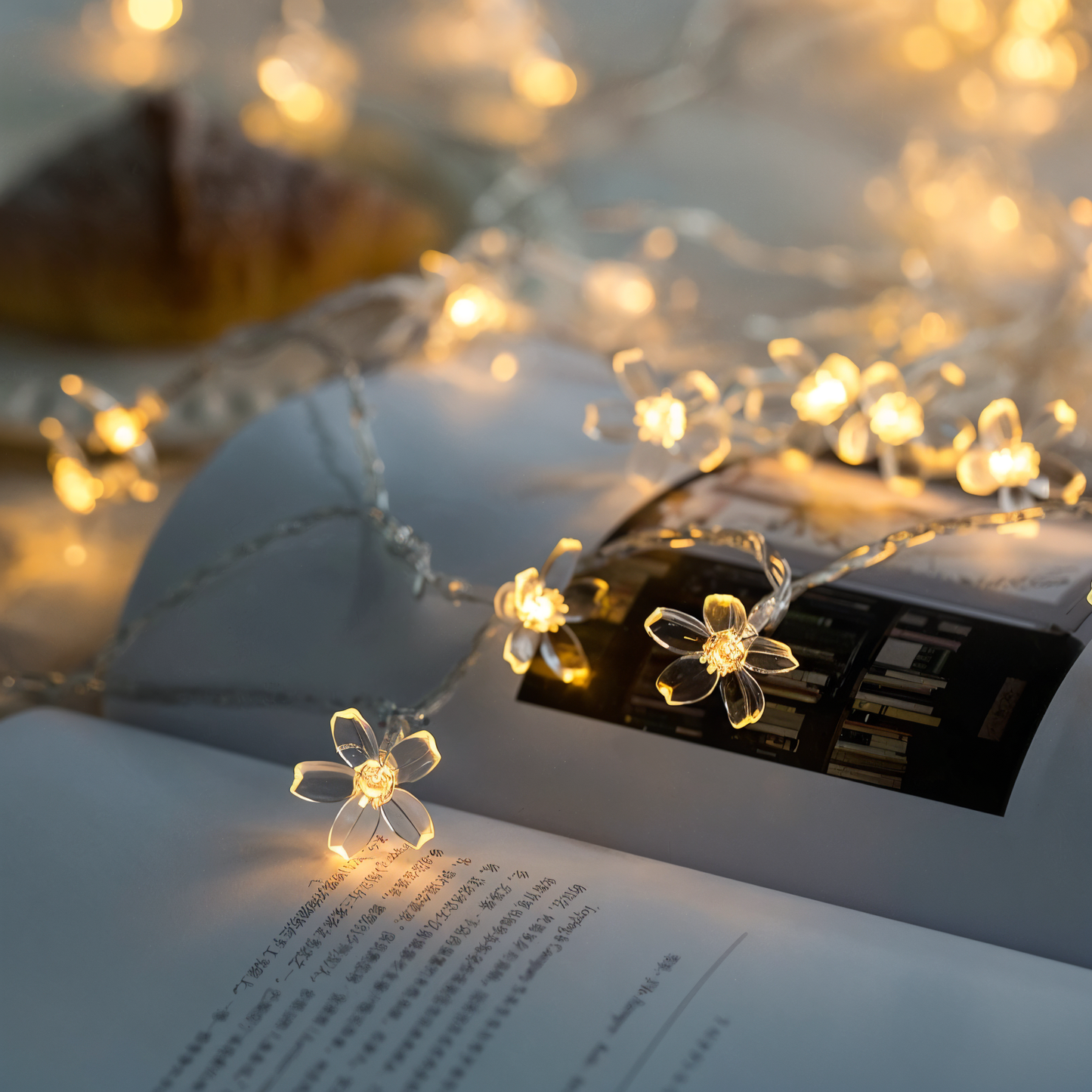 Vivolux | Sparkle Lichterkette - Dekorative Kugel, Blumen, Stern, Schneeflocke LED Lichterkette
