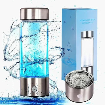Vivolux | Wiederaufladbare alkalische Wasserflasche - Mit Wasser angereichertes Wasserstoff