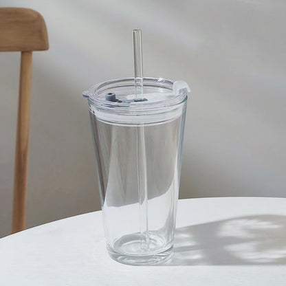 Vivolux | Round Transparent Borosilicate Drinking Tumbler
