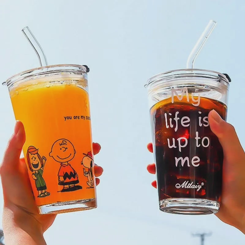 Vivolux | Round Transparent Borosilicate Drinking Tumbler