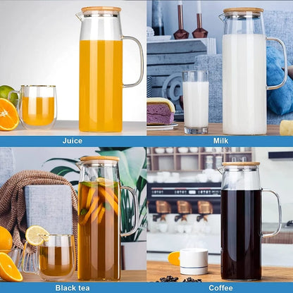 Vivolux | 1.2L hitzebeständiger Glaskrug