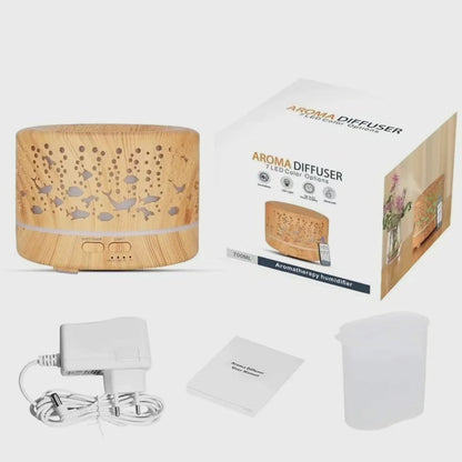 Vivolux | Ultraschall Aroma Diffusor Luftbefeuchter mit Fernbedienung