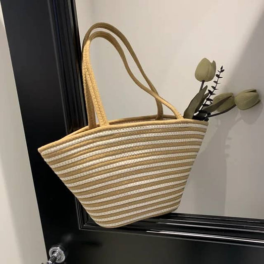 Vivolux | Strohgewebte Tasche-