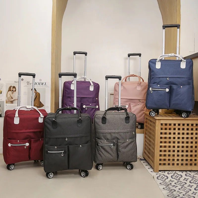 Vivolux | Reise Trolley Tasche mit Schultergurt Handgepäck Tasche