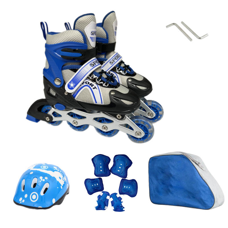 Vivolux | Skate Schuhe und Schutzausrüstung Set