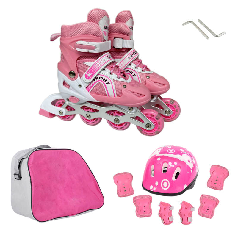 Vivolux | Skate Schuhe und Schutzausrüstung Set