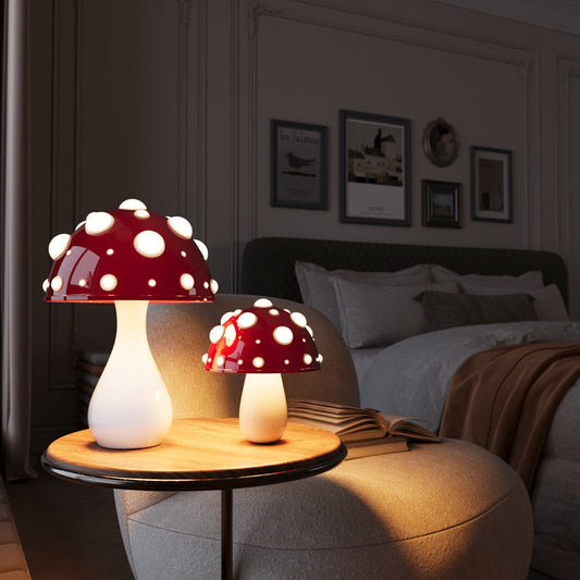 Vivolux | LumiFungi – Luxe LED Tischlampe mit Stimmungsvollem Pilz-Design und Dimmbares Licht