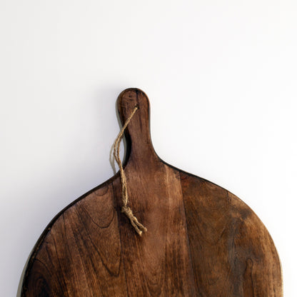 Vivolux | Irregular Round Dark Brown Chopping Boards