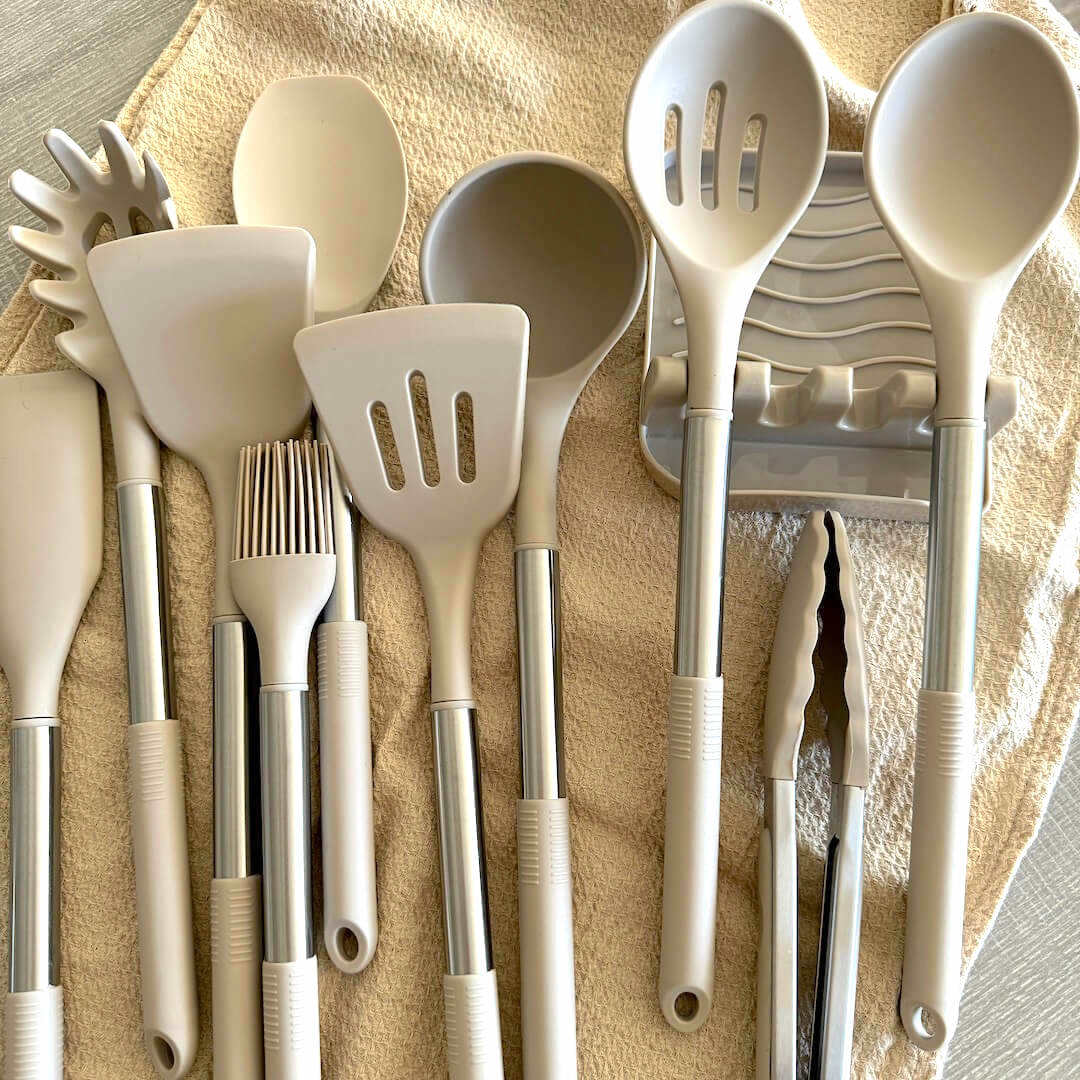 Lyon Küchenutensilien-Set aus Silikon