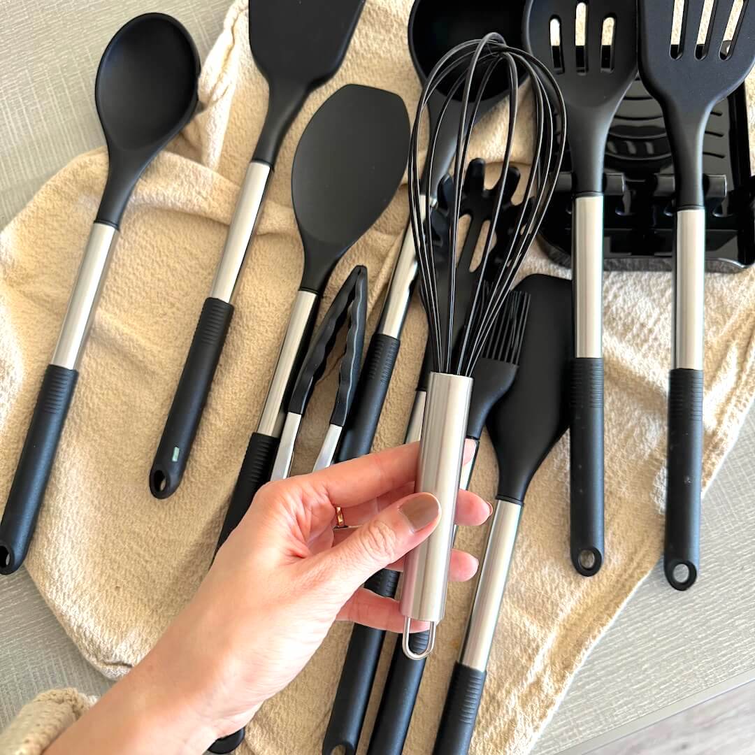 Lyon Küchenutensilien-Set aus Silikon