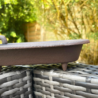 Vivolux | Bath Tub Cast Iron Garden Bird Feeder