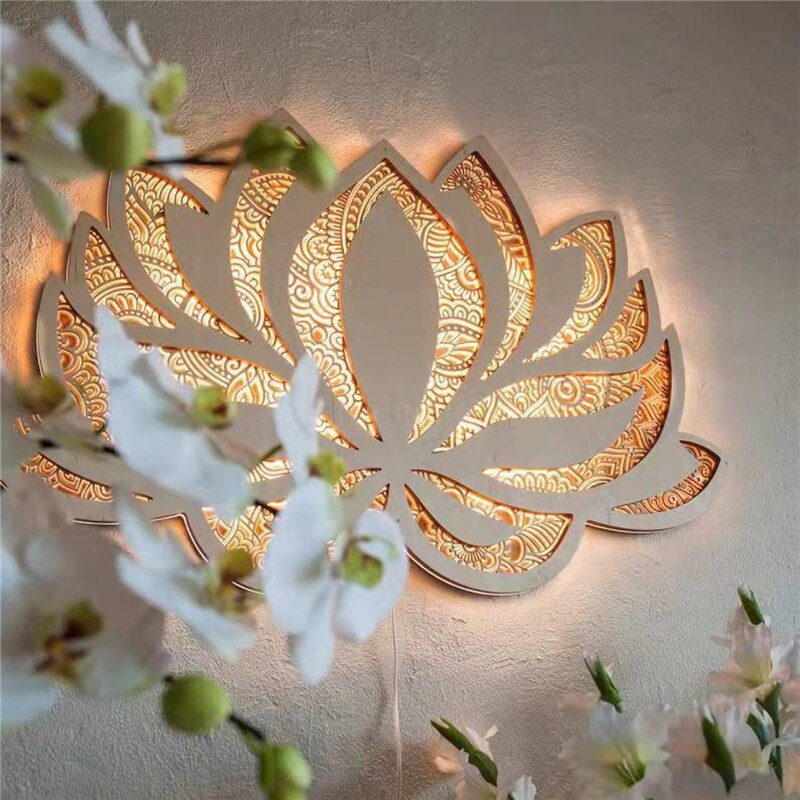 Vivolux | Spirituelle Lotus Wandleuchte