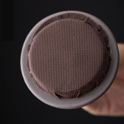 Vivolux | Japanische Teedosen aus Keramik, Retro-Steingut, luftdicht, Gong-Fu aus Keramik, für Süßigkeiten, Tee-Zeremonie-Zubehör