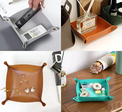 Vivolux | Lederablage Auffangbehälter Aufbewahrungsbox