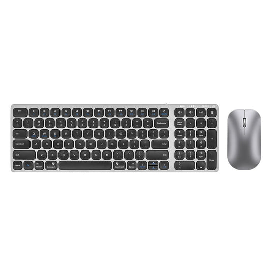 Vivolux | K4500 Kabellose Bluetooth-Tastatur + Drei-Modi Ladegeräuschloser Maus-Set
