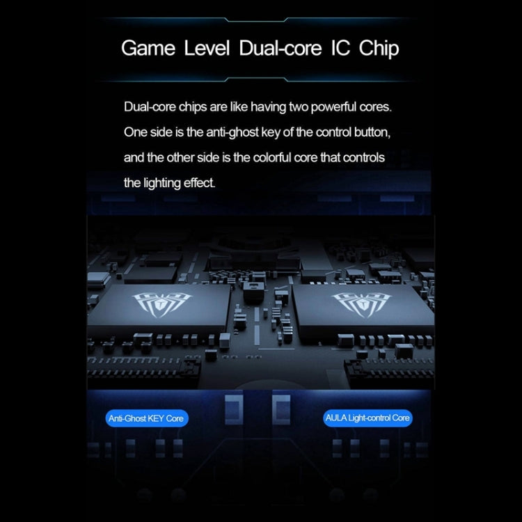 Vivolux | AULA F2088 108 Tasten Mixed Light Plating Punk Mechanisch Brauner Schalter Verkabelte USB Gaming-Tastatur mit Metallknopf (Silber)