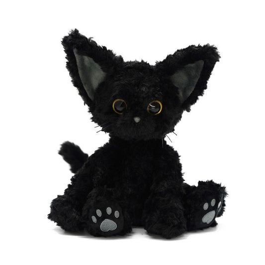 Kawaii Schwarze Katze Plüschspielzeug Stofftier