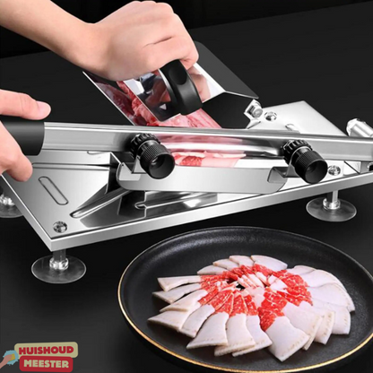 Vivolux | KitchenSlicer – Professionelle Schneidemaschine für Zuhause | Einstellbare Klinge, langlebiger Edelstahl