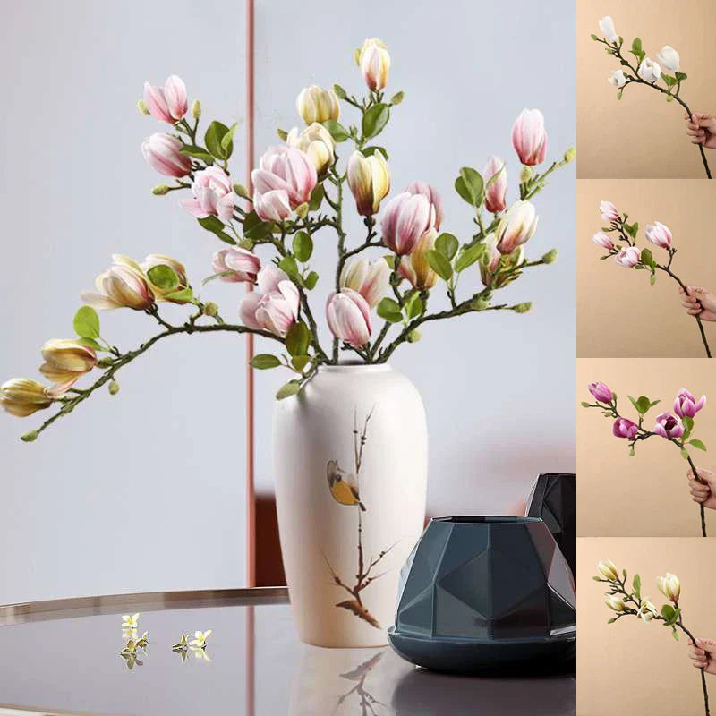 Vivolux | SilkSplendor - Lebensechte künstliche Magnolienzweige