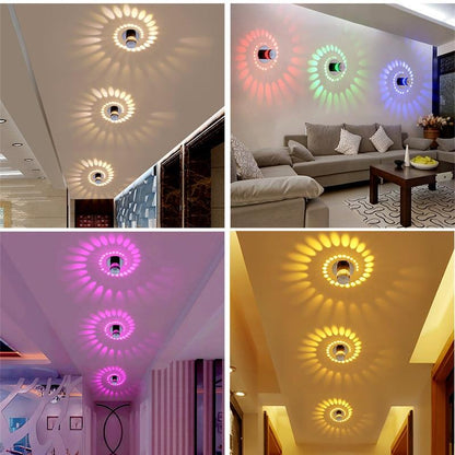 Vivolux | Elegante & Einzigartige Spiral Ästhetik Deckenlampe | SpiralGlow