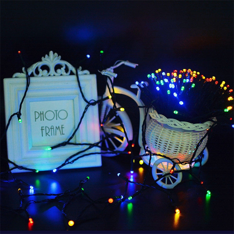 Vivolux | 200 LEDs Outdoor-Wasserdichte Weihnachtsfestdekoration Solar Lampen Lichterkette, Länge: 22m(Blaue)