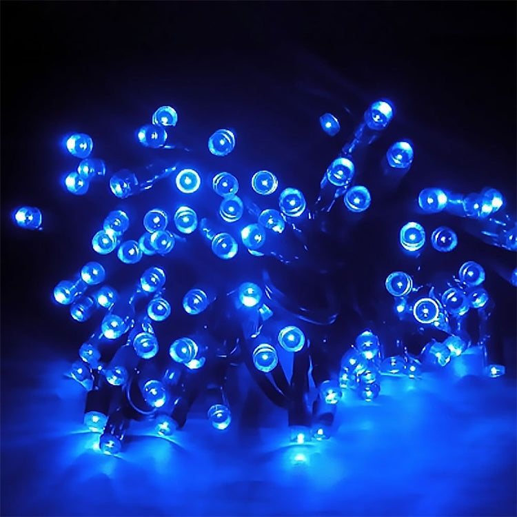 Vivolux | 200 LEDs Outdoor-Wasserdichte Weihnachtsfestdekoration Solar Lampen Lichterkette, Länge: 22m(Blaue)