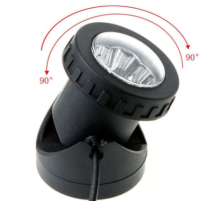 Vivolux | Zwei Köpfe LED Außen-Wasserproof Solar Unterwasser Spotlight Flutlicht