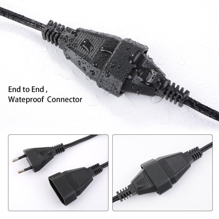 Vivolux | G40-EU-25 G40 7.6m 175W E12 IP44 wasserdicht Retro Filament Glühbirnen Lichterkette, 25 Glühbirnen LED dekorative Lampe für Garten, Bau, Bar, Party, Hochzeit, AC 220V, EU-Stecker (Warmweiß)