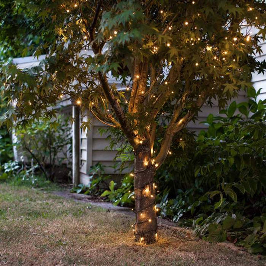 Vivolux | 200er LED Solar Lichterkette USB wiederaufladbar