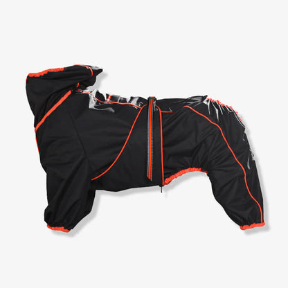 Große Hund Outdoor Jacke Wasserdicht Verstellbarer Hund Regenmantel