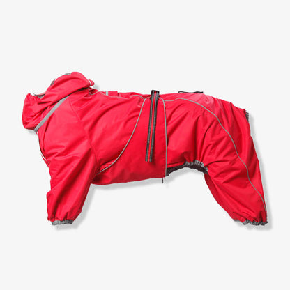 Große Hund Outdoor Jacke Wasserdicht Verstellbarer Hund Regenmantel