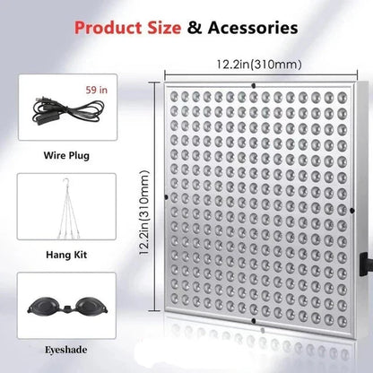 Rotes Licht Therapiepanel | Stimuliert Zellreparatur & Verbesserung der Hautelastizität | Entdecken Sie die Magie des roten Lichts