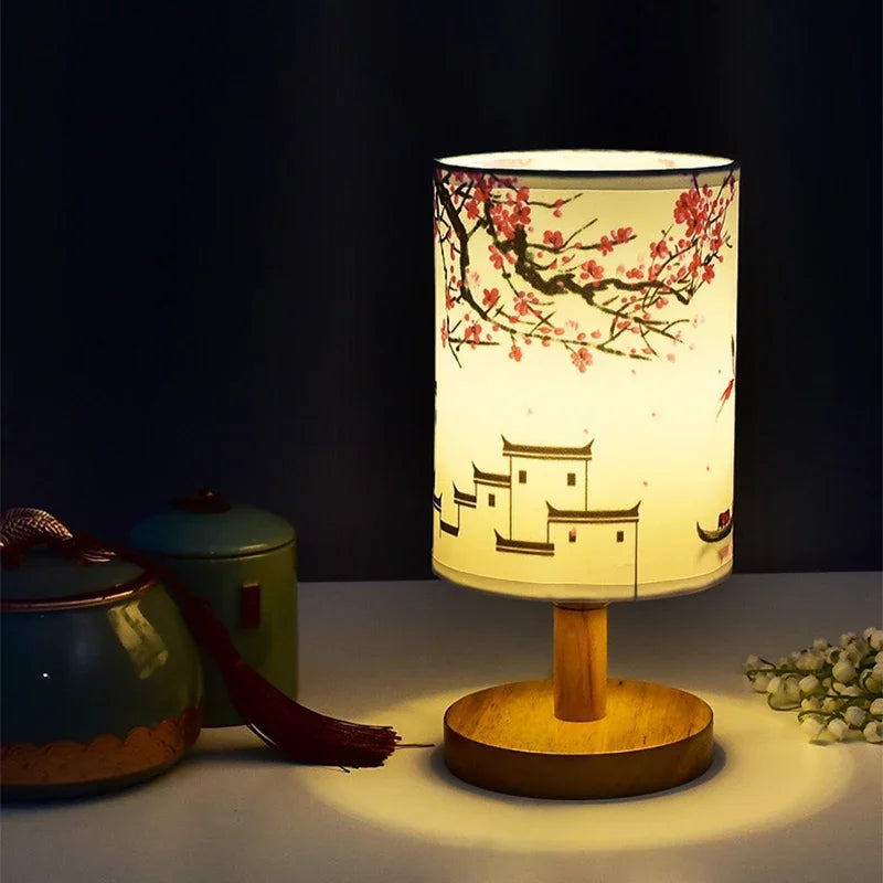 Vivolux | Japanische Lampe - Rosenlampe - Dimmbar - Nachtlampe