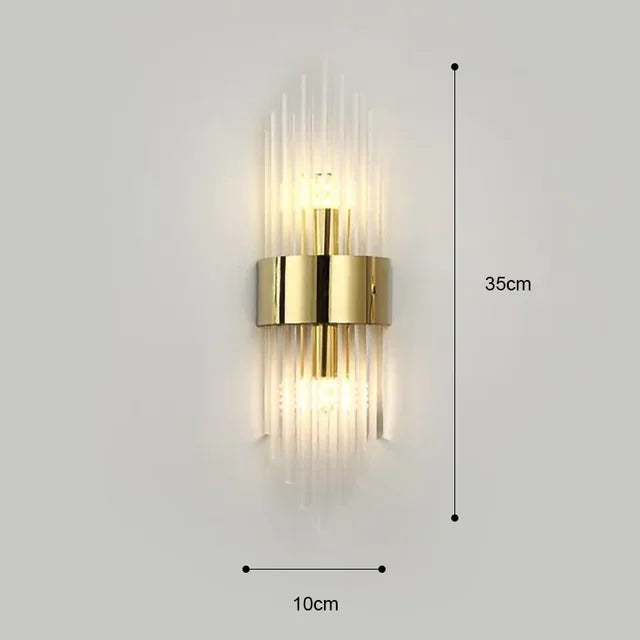 Vivolux | Wandleuchte - GlamorLite - Luxuriöses Design - Elegant und Raffiniert