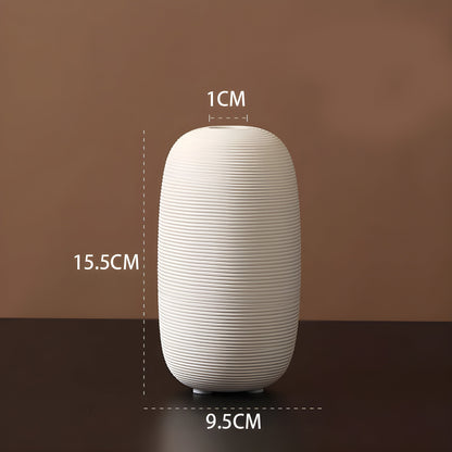 Vivolux | Minimalistische Handgefertigte Keramische Zen-Vase