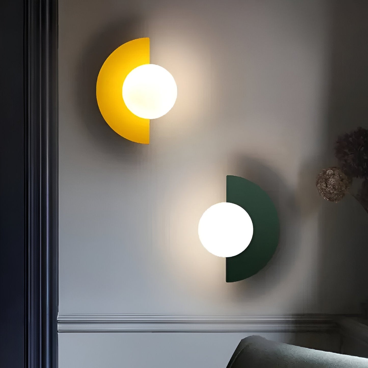 Vivolux | LumiSphere Licht - Kugelleuchten - Moderne Wandleuchten - Steckbare Wandleuchten - Wandleuchte Sconces