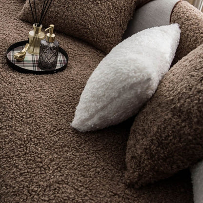 Vivolux | Luxus Warmes Fleece Möbel Schutzmatte Rutschfeste Sofa Abdeckung