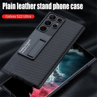 Vivolux | Luxuriöse, ultradünne Leder-Telefonhülle, stoßfest, für Samsung Galaxy 23