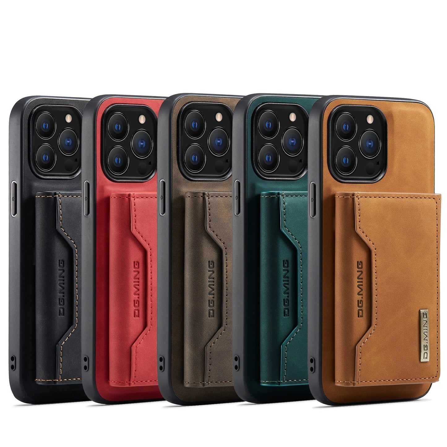 Vivolux | 2 in 1 abnehmbares Leder Wallet Case für iPhone