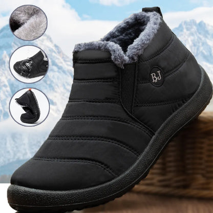 Wasserdichte Winterstiefel Herren | Leichte Schneestiefel mit warmer Fütterung