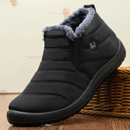 Wasserdichte Winterstiefel Herren | Leichte Schneestiefel mit warmer Fütterung