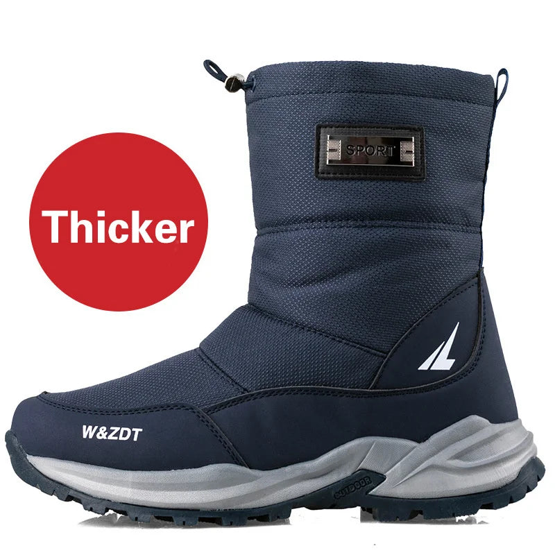 Winterstiefel Herren | Wasserdicht & Rutschfest | Warm bis -40°C