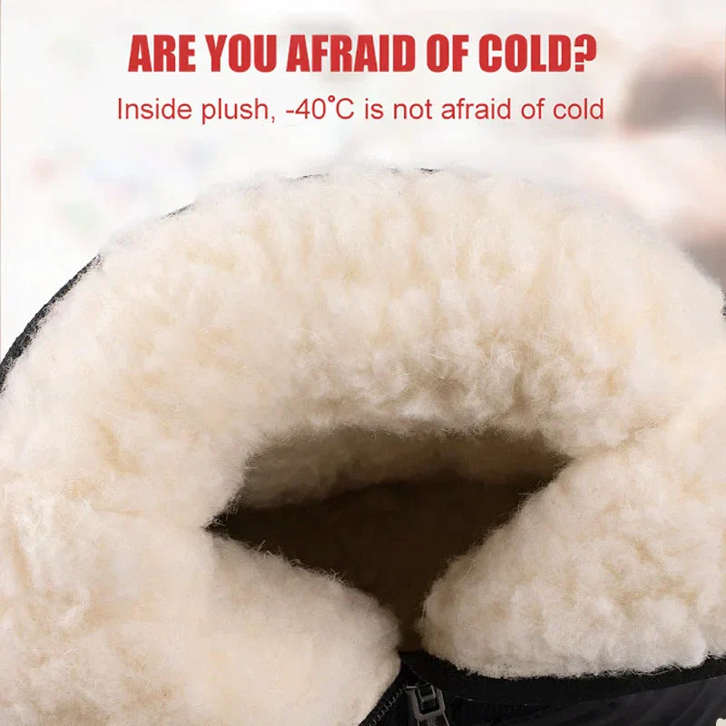 Winterstiefel Herren | Wasserdicht & Rutschfest | Warm bis -40°C