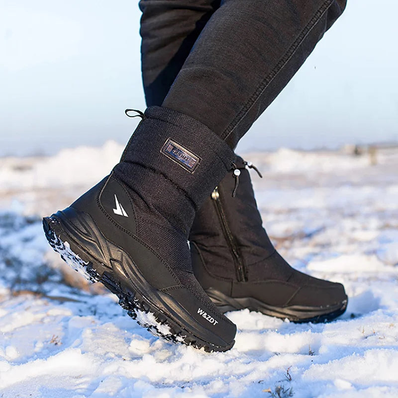 Winterstiefel Herren | Wasserdicht & Rutschfest | Warm bis -40°C