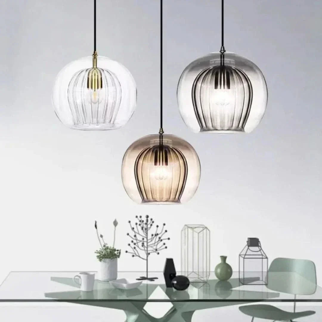 Vivolux | TimberGlow - Moderne Glas Pendelleuchte
